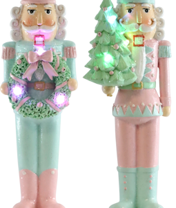 3340 NUTCRACKERS CANDY XMAS S/2